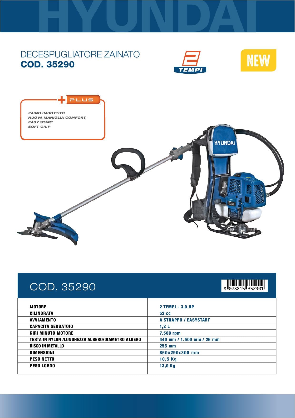 Decespugliatore Hyundai 35290 - Image 4