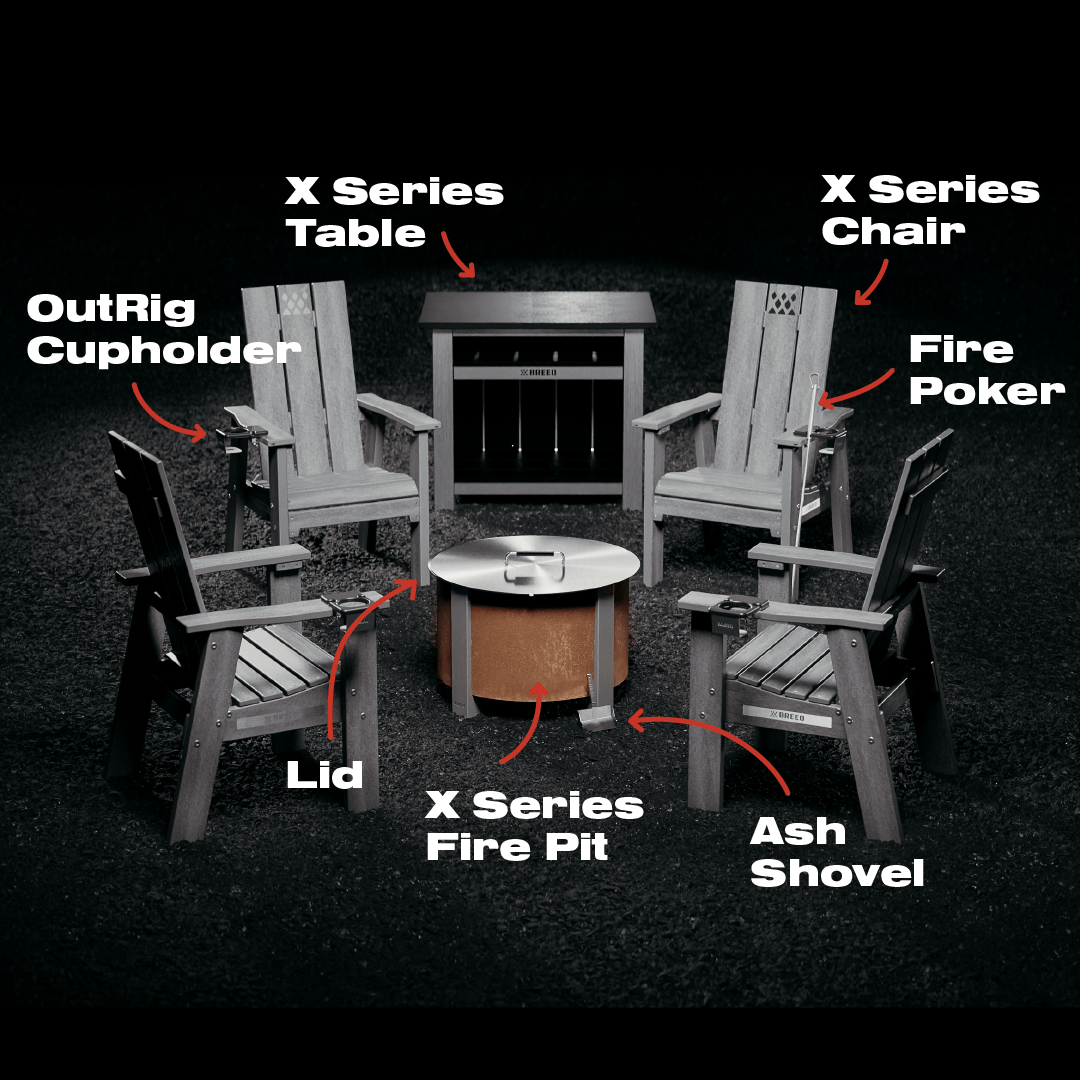 X Series Total Patio Fire Pit Bundle - Image 3