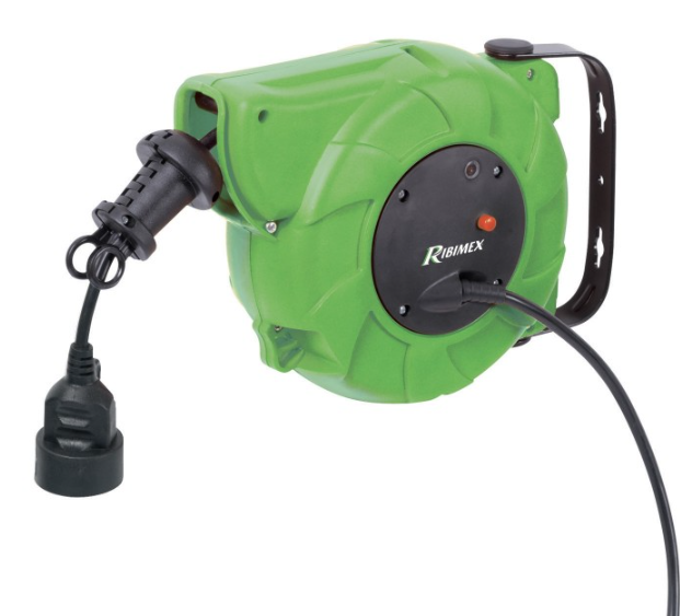 Avvolgicavo elettrico automatico 9 mt Ribimex PRDAE10