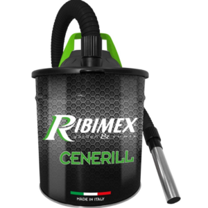 Aspiracenere Ribimex CENERILL - 1000 watt - 18 litri Made in Italy