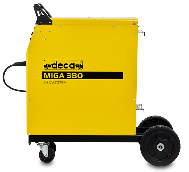 Deca MIGA 380 - Saldatrice multiprocesso sinergica 220V MIG Sinergico / MIG Manuale / No Gas / MMA / TIG Lift. - Image 5