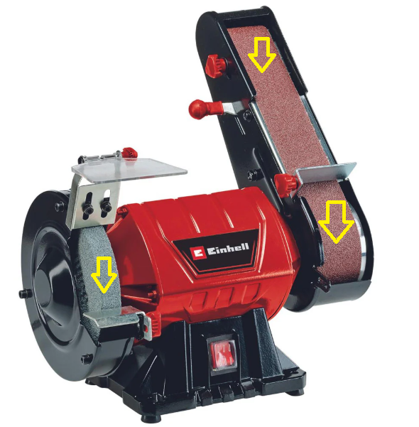 Levigatrice a nastro combinata da banco TC-US 350 - 4466154 - Image 2