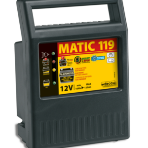 Deca MATIC 119 - Caricabatterie elettronico 12V con capacit?? da 10 a 120 Ah