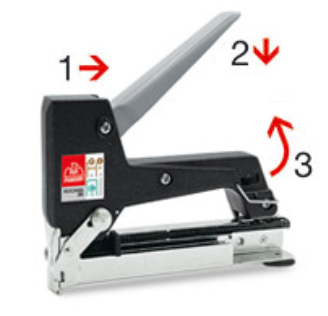 Fissatrice manuale Romeo Maestri Rocama 20 mod. 120B PUNTI/CHIODI - Image 3