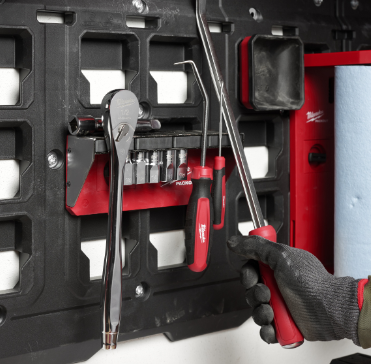 Milwaukee 4932493378 - Scaffale magnetico per sistema a parete Packout - Image 2