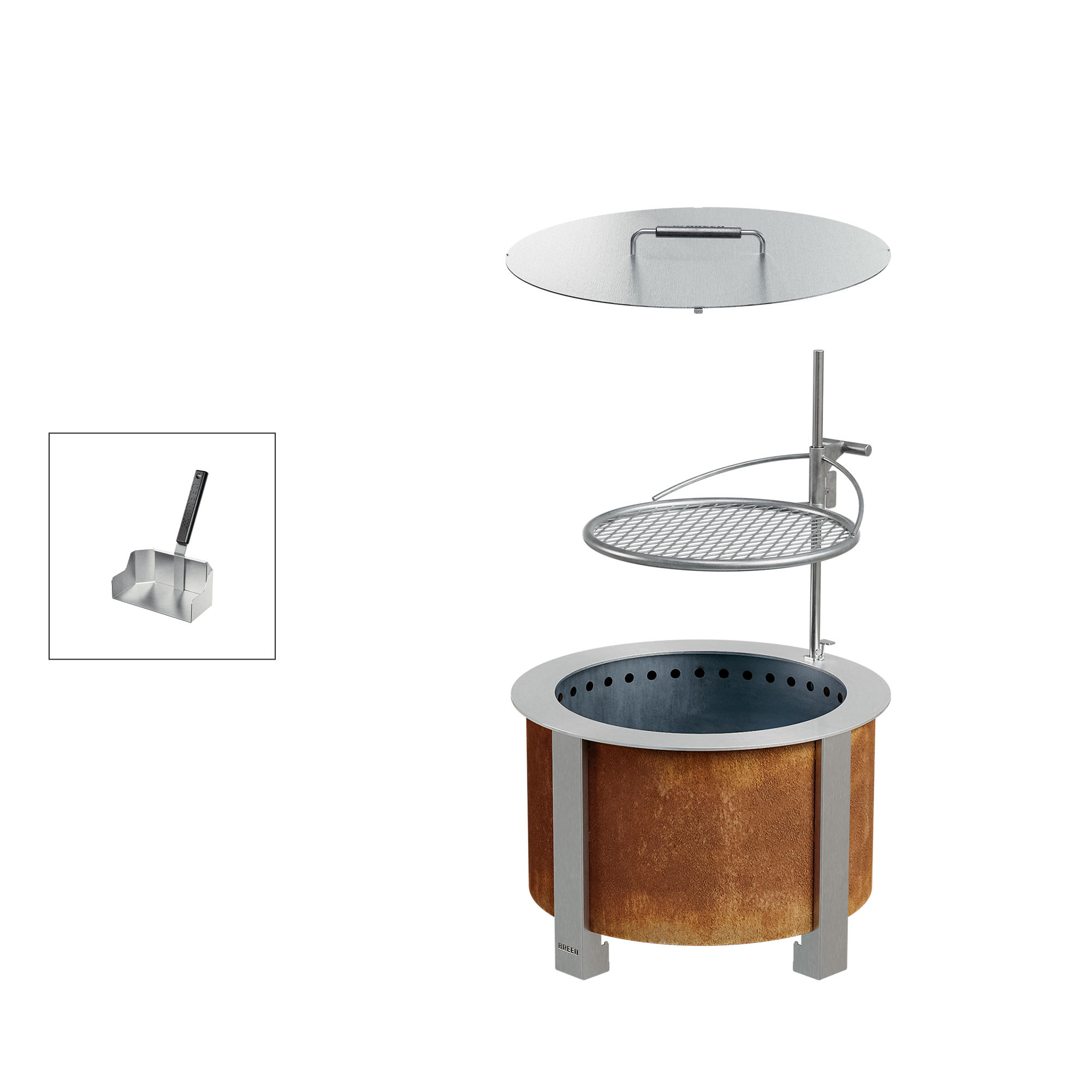 Smokeless Fire Pit Grilling Bundle - Image 13