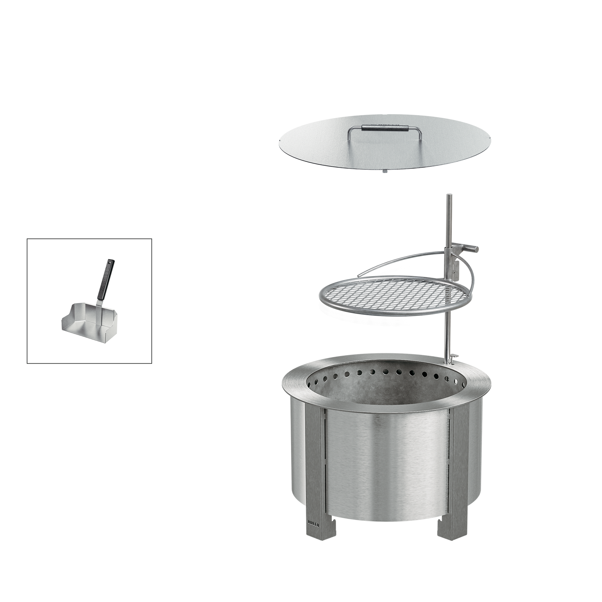 Smokeless Fire Pit Grilling Bundle - Image 14