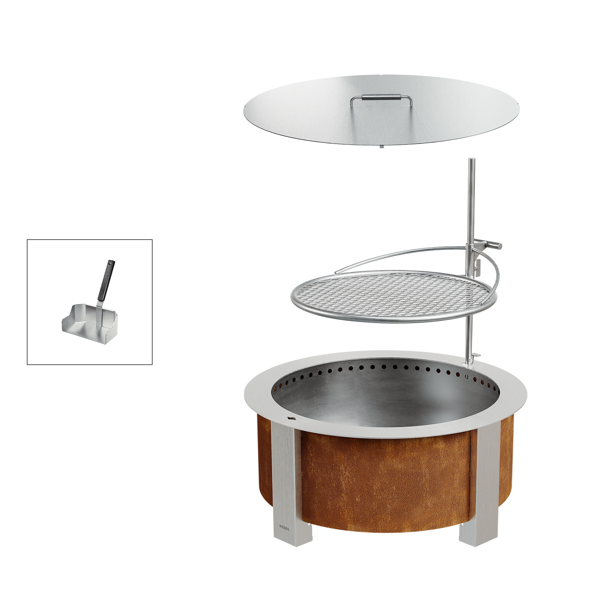 Smokeless Fire Pit Grilling Bundle - Image 16