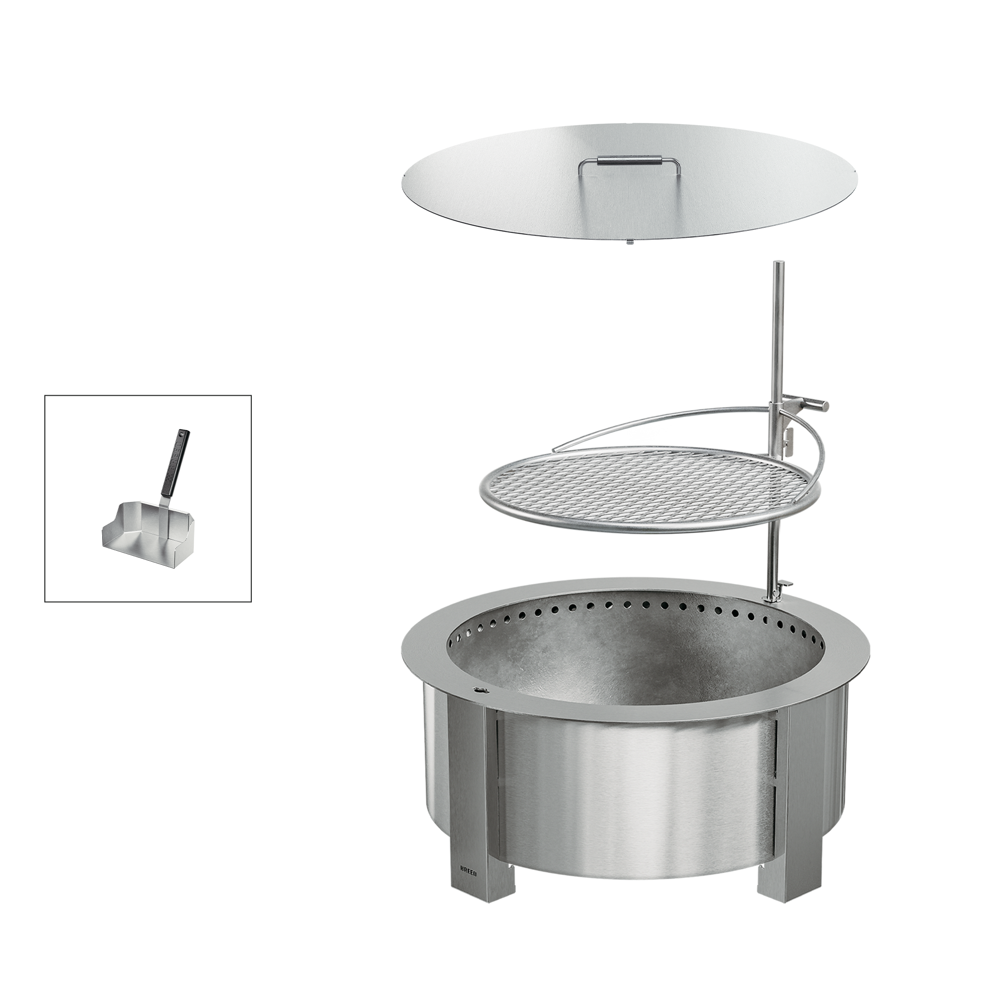 Smokeless Fire Pit Grilling Bundle - Image 15