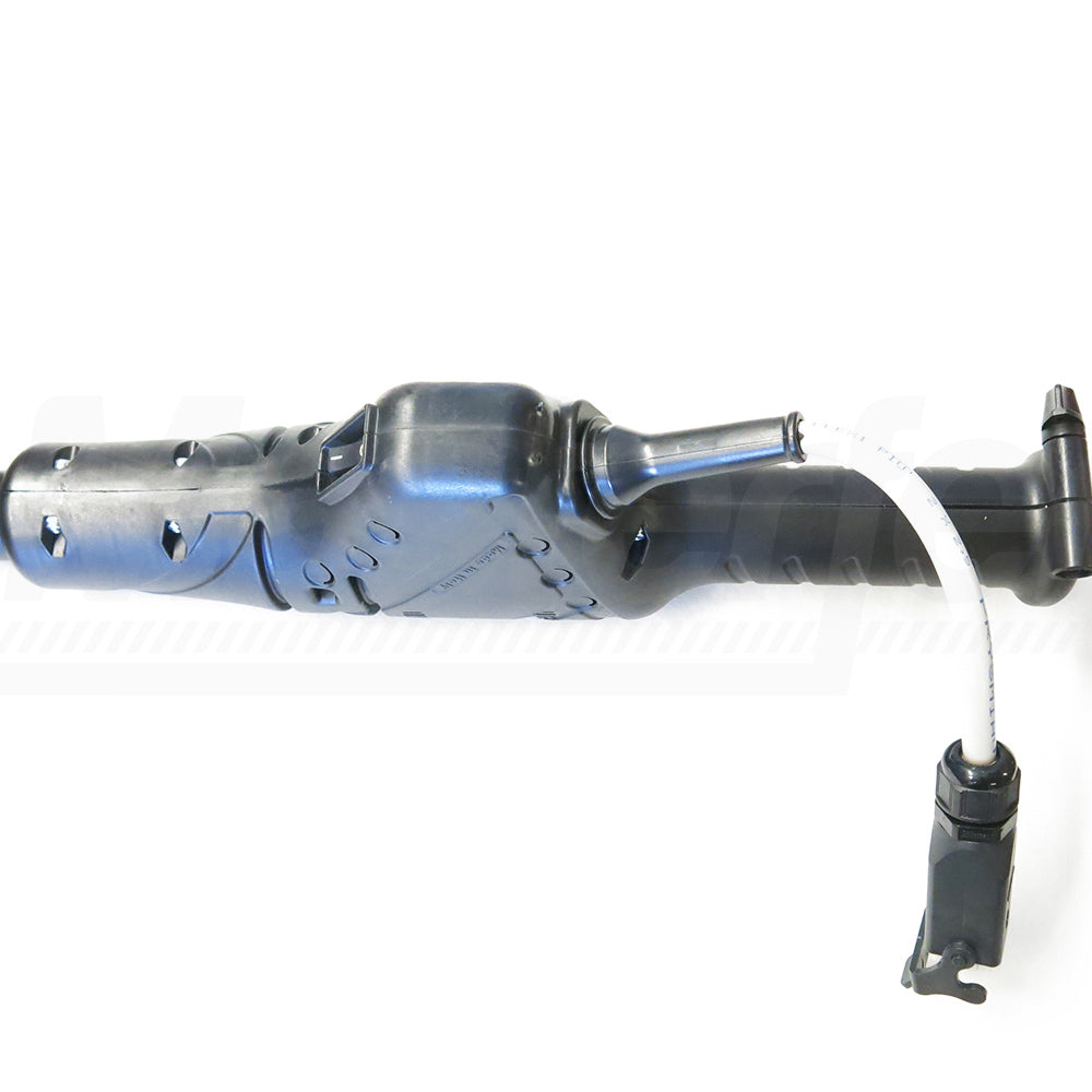 Abbacchiatore olive a batteria Aima VARENNE 12V con asta fissa da 247cm per olive tanaci - Image 3