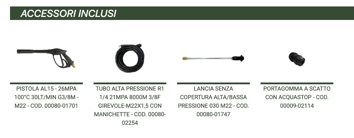 Lavor RIO-R 1108 - Idropulitrice ad acqua calda 145 bar - 450 l/min - Image 3