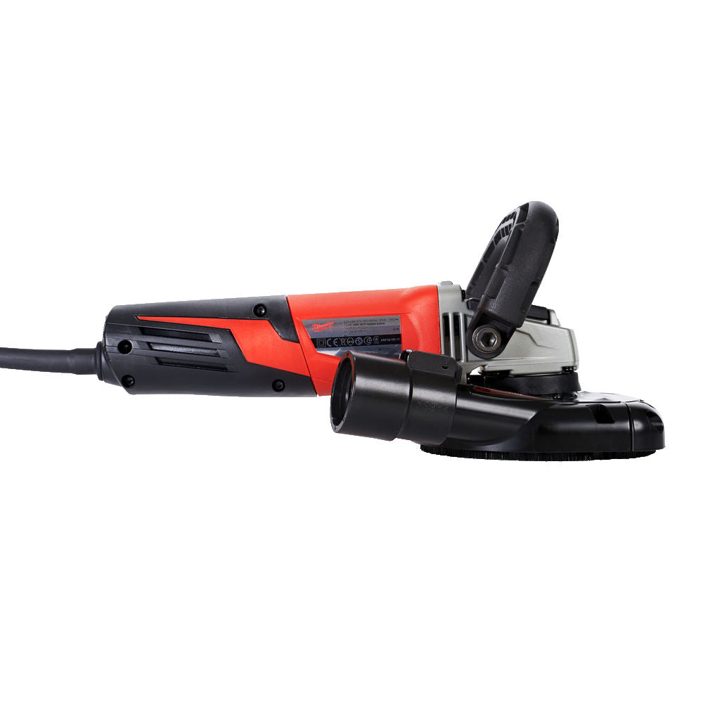 Milwaukee AGV 15-125 XC DEG-SET - Smerigliatrice angolare con cuffia di aspirazione per levigatura - Image 2