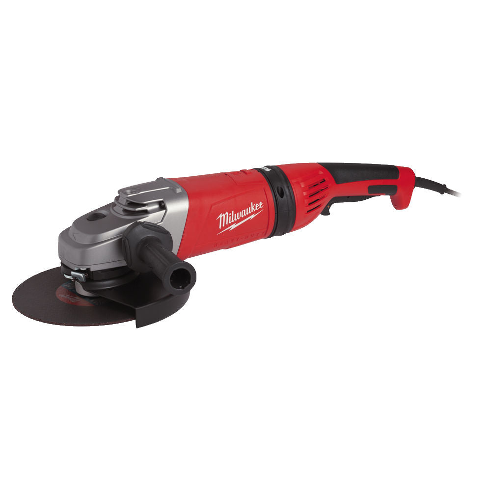 Milwaukee AGV 26-230 GE DMS - Smerigliatrice 2600W con AVS, 230MM, interruttore a paletta - Image 2