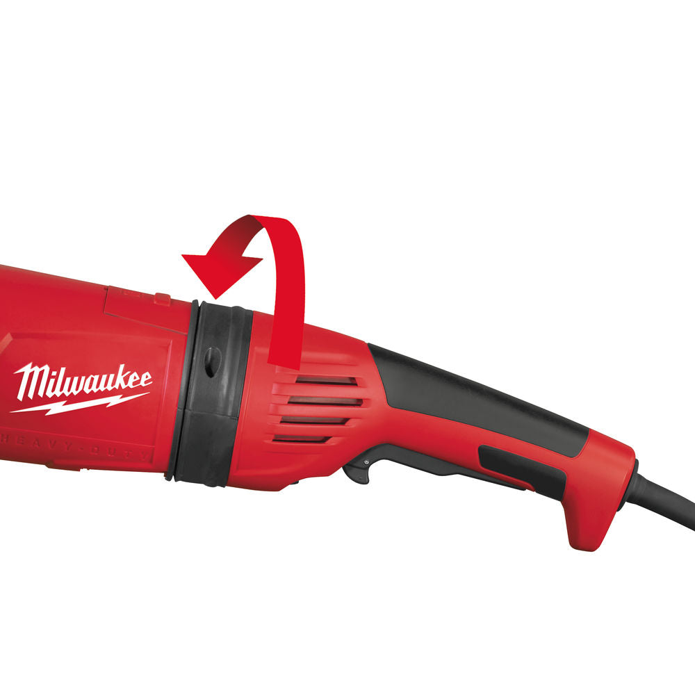 Milwaukee AGVM 26-230 GEX DMS - Smerigliatrice 2600W con AVS e protezione al contraccolpo, 230MM - Image 4