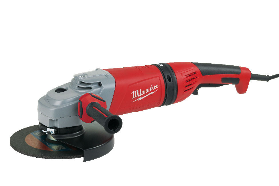 Milwaukee AGVM 26-230 GEX DMS - Smerigliatrice 2600W con AVS e protezione al contraccolpo, 230MM - Image 2