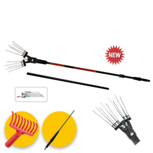 Aima Naomi 12V - Abbacchiatore scuoti olive a batteria con asta TELESCOPICA