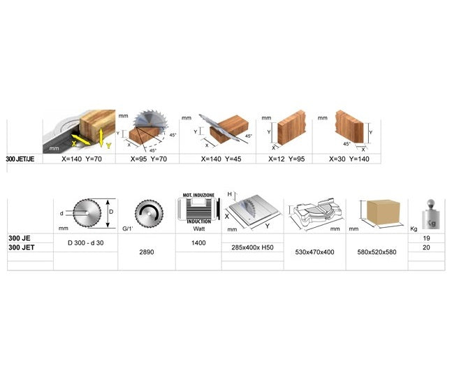 Compa 300 Jet - Troncatrice 1400W ?300mm - Image 2