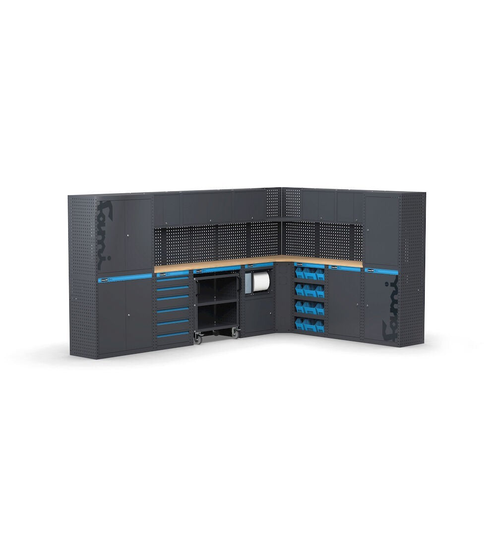 Fami 391G12 - Arredamento arredo angolare per officina