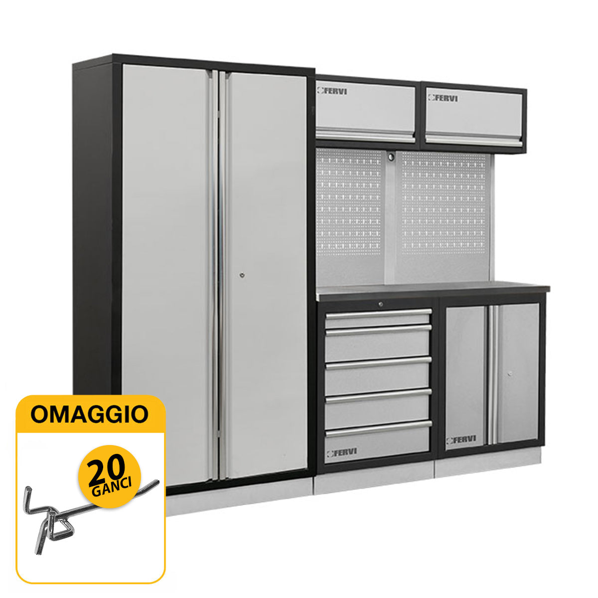Fervi A008T - Arredamento modulare per officina