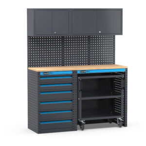 Fami 391G06 - Arredamento arredo per officina con cassettiera e carrello