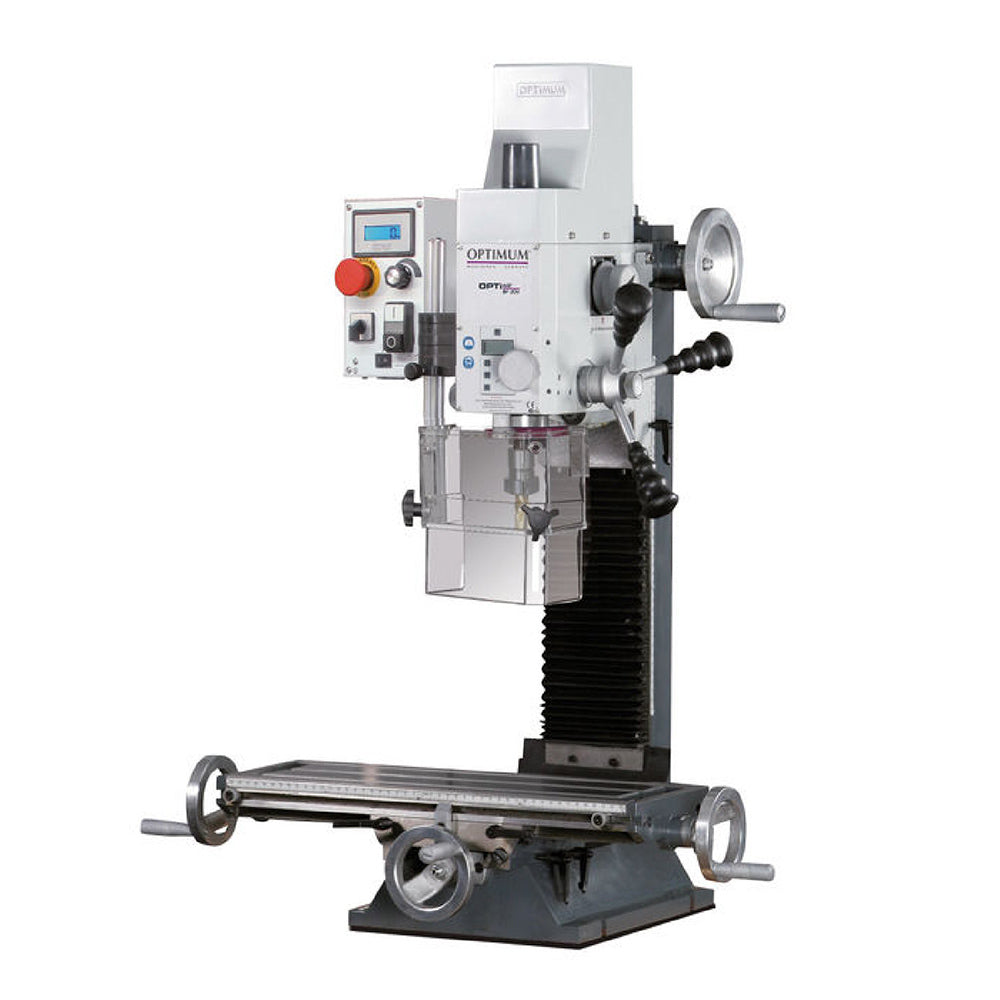 Optimum BF 20L Vario - Trapano fresatrice a controllo elettronico e regolazione continua