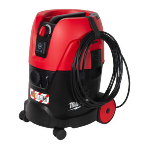 Milwaukee A 2-250EM - Aspiratore 25 litri con pulizia filtro semiautomatica classe M