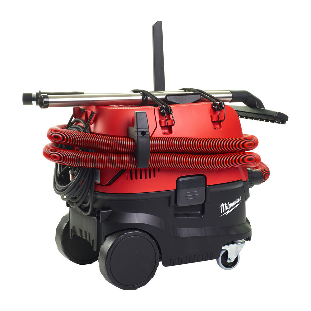 Milwaukee AS 30 LAC - Aspiratore solidi/liquidi 30L classe L scuotifiltro automatico 220V - Image 4