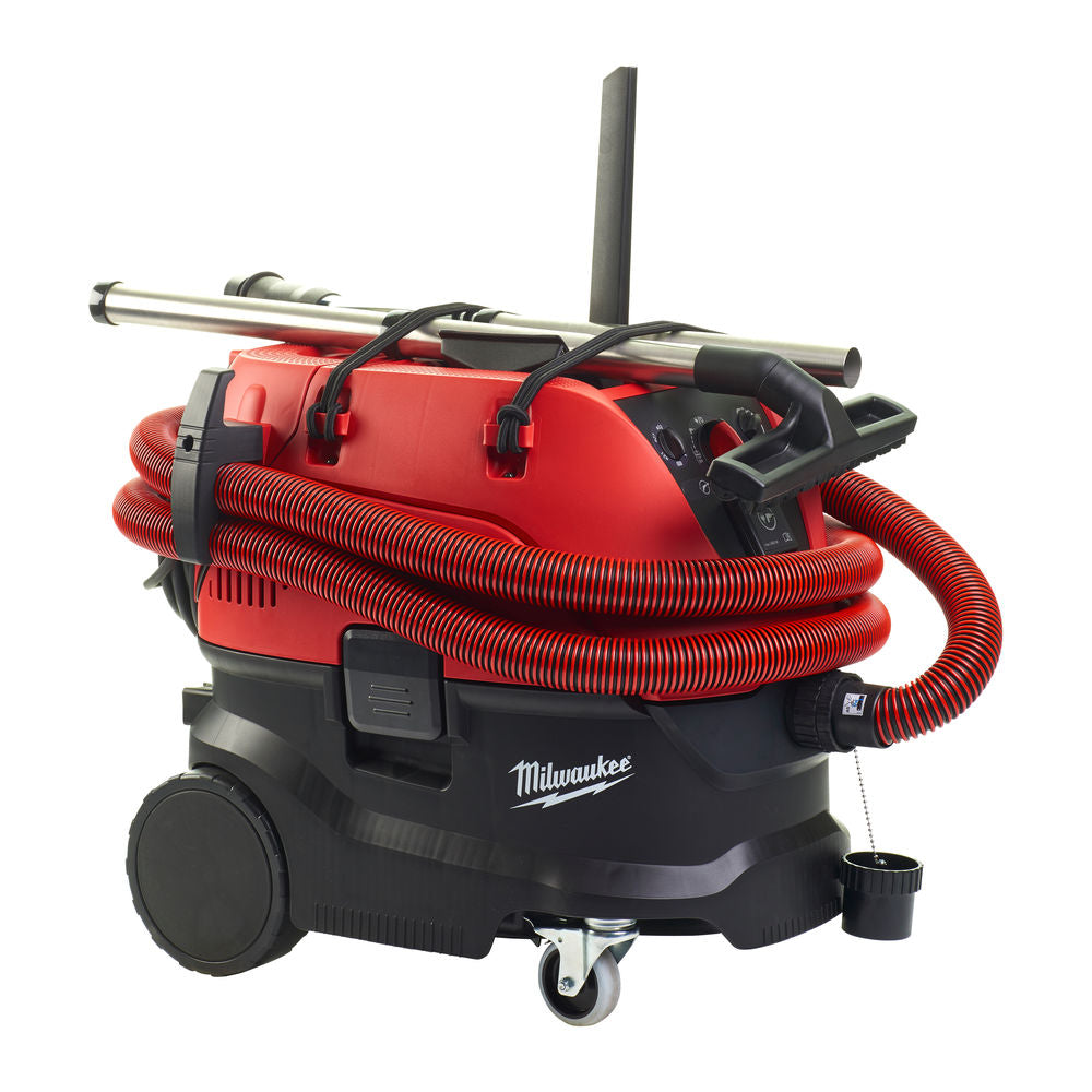 Milwaukee AS 30 MAC - Aspiratore solidi/liquidi 30L classe M con scuotifiltro automatico - Image 5