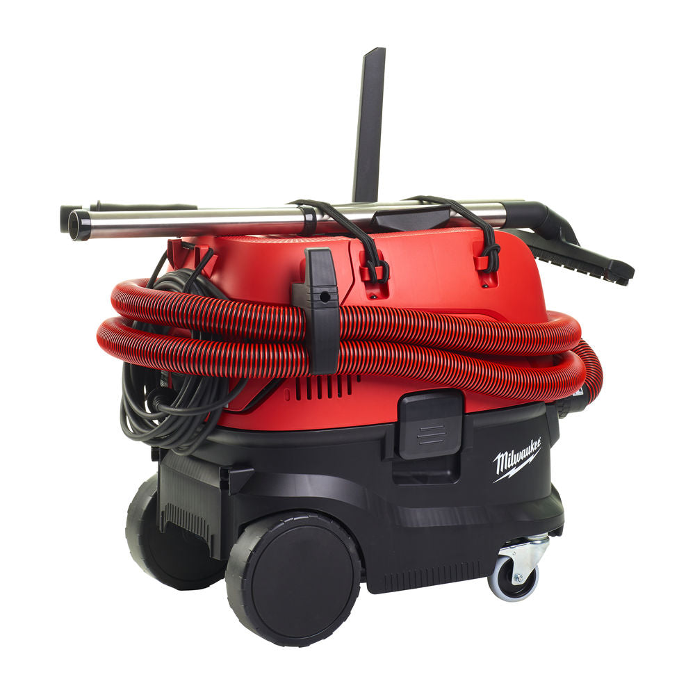 Milwaukee AS 30 MAC - Aspiratore solidi/liquidi 30L classe M con scuotifiltro automatico - Image 4
