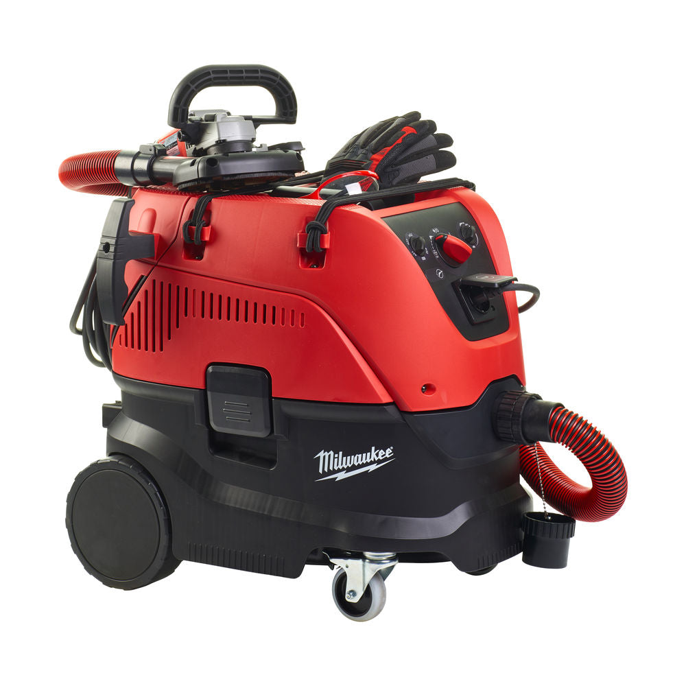 Milwaukee AS 30 MAC - Aspiratore solidi/liquidi 30L classe M con scuotifiltro automatico - Image 3