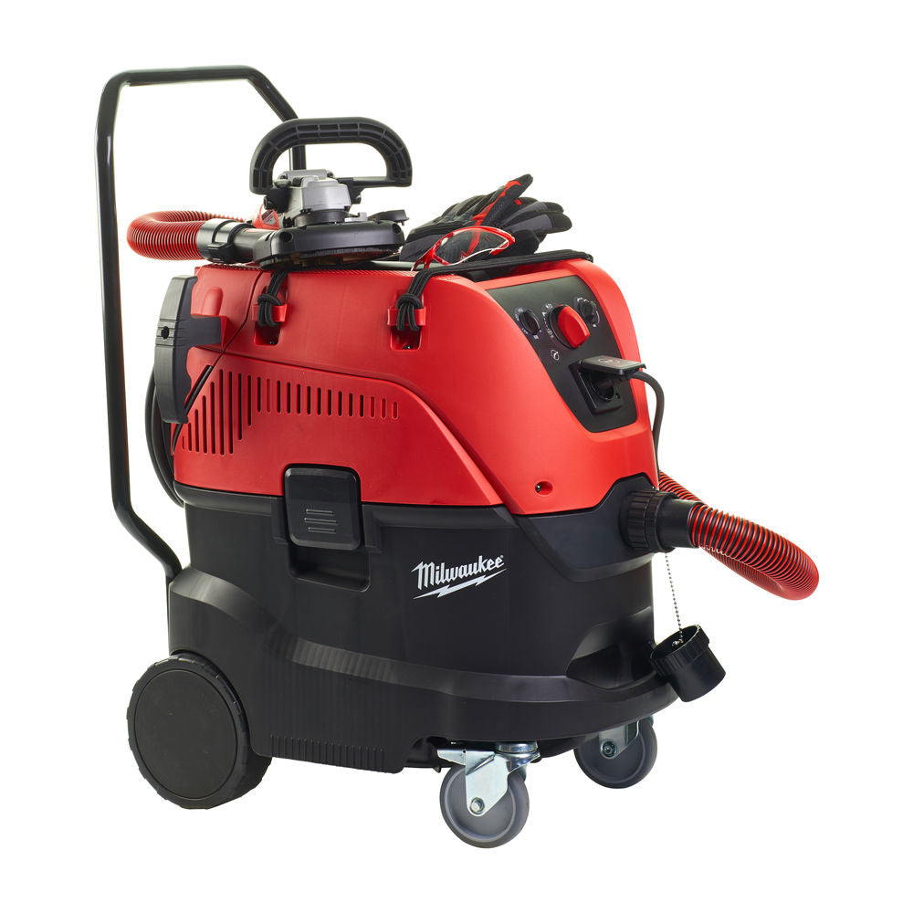 Milwaukee AS 42 MAC - Aspiratore solidi/liquidi 42L classe M con scuotifiltro automatico - Image 4