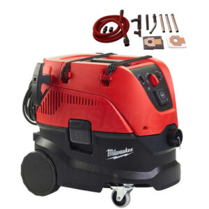 Milwaukee AS 30 MAC - Aspiratore solidi/liquidi 30L classe M con scuotifiltro automatico