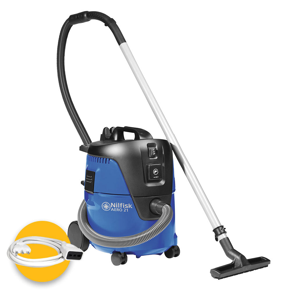 Nilfisk AERO 21-21 PC - Aspiratore professionale max 1250W 20l