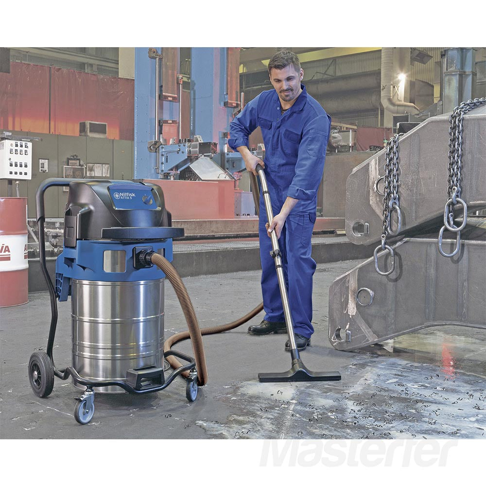 Nilfisk Attix 961 - Aspiratore industriale a 2 motori per solidi e liquidi, 230V 16A - Image 3