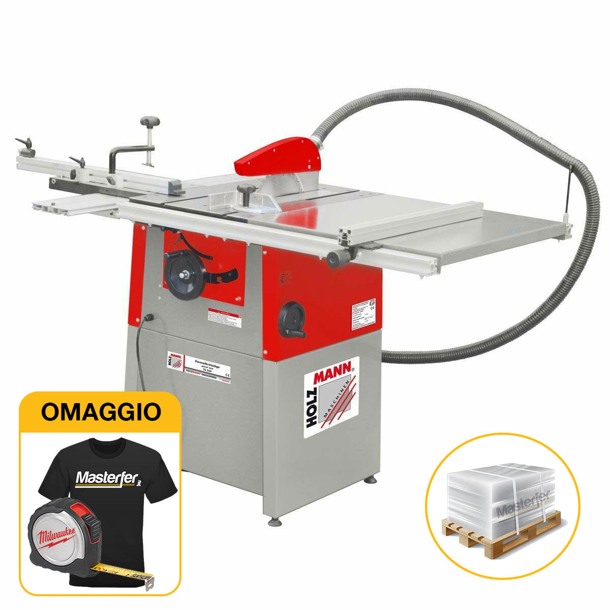 Holzmann TS 250 - Banco sega per legno, 230V