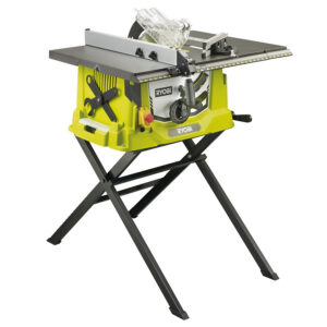 RYOBI RTS1800ES-G Banco sega con supporto 1800W lama 254mm Dimensioni piano di lavoro 560 x 870 mm