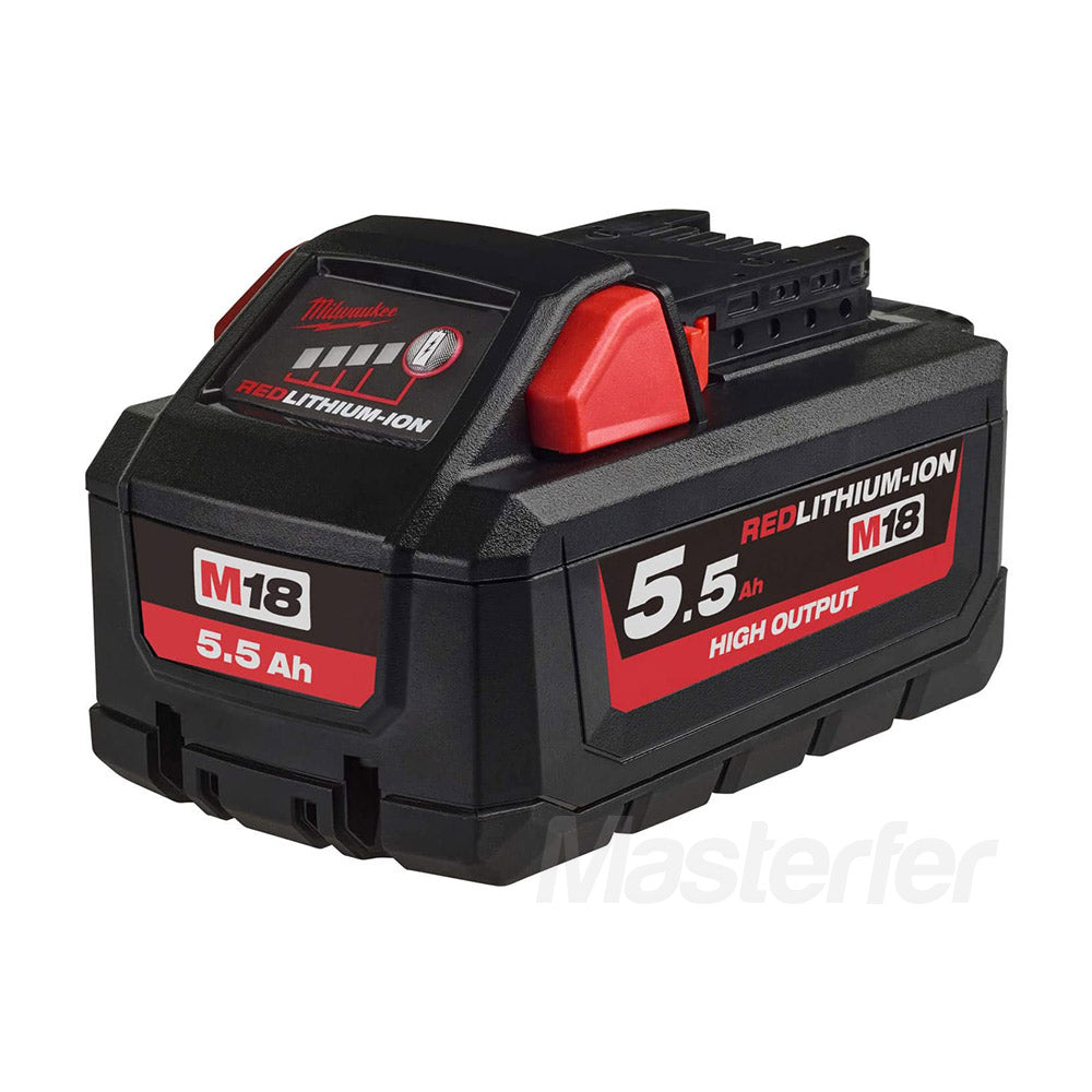 Milwaukee M18 HB5.5 - Batteria High Output 18V 5,5 Ah