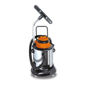 Beta 1874 50 - Aspiratore 50 litri per solidi e liquidi bidone in acciaio INOX