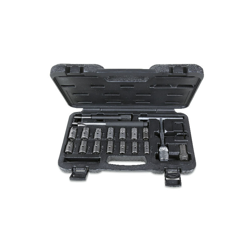 Beta 960PI/C19 - Assortimento di 19 utensili per la pulizia sedi iniettori