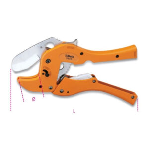 Beta 342A 003420101 Cesoia a cricchetto per tubi in materiale plastico 0-50mm