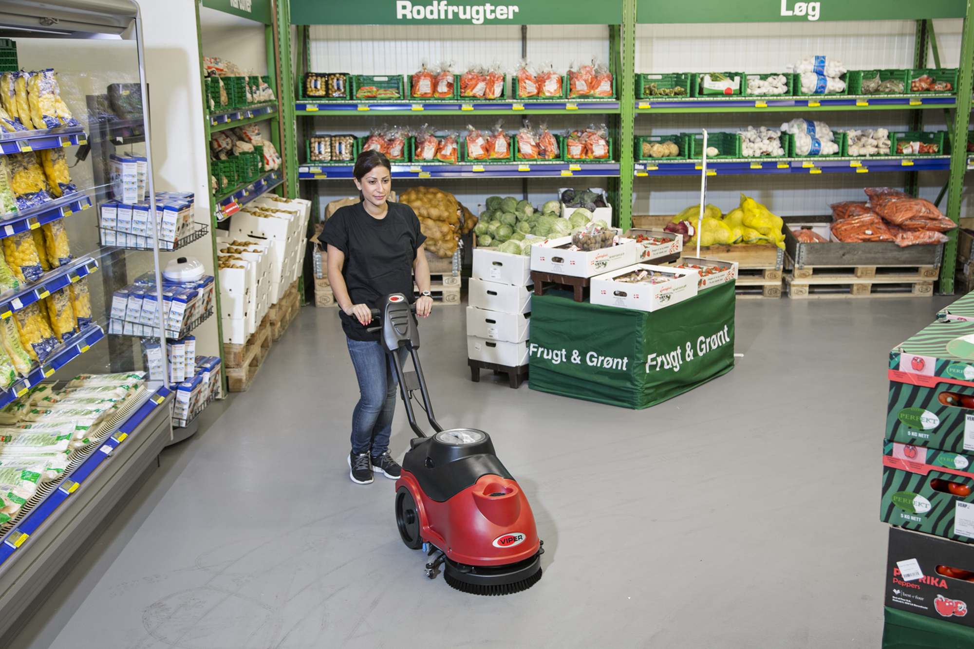 Nilfisk AS380/15B - Lavasciuga lavapavimenti compatta a batteria 24V - Image 3