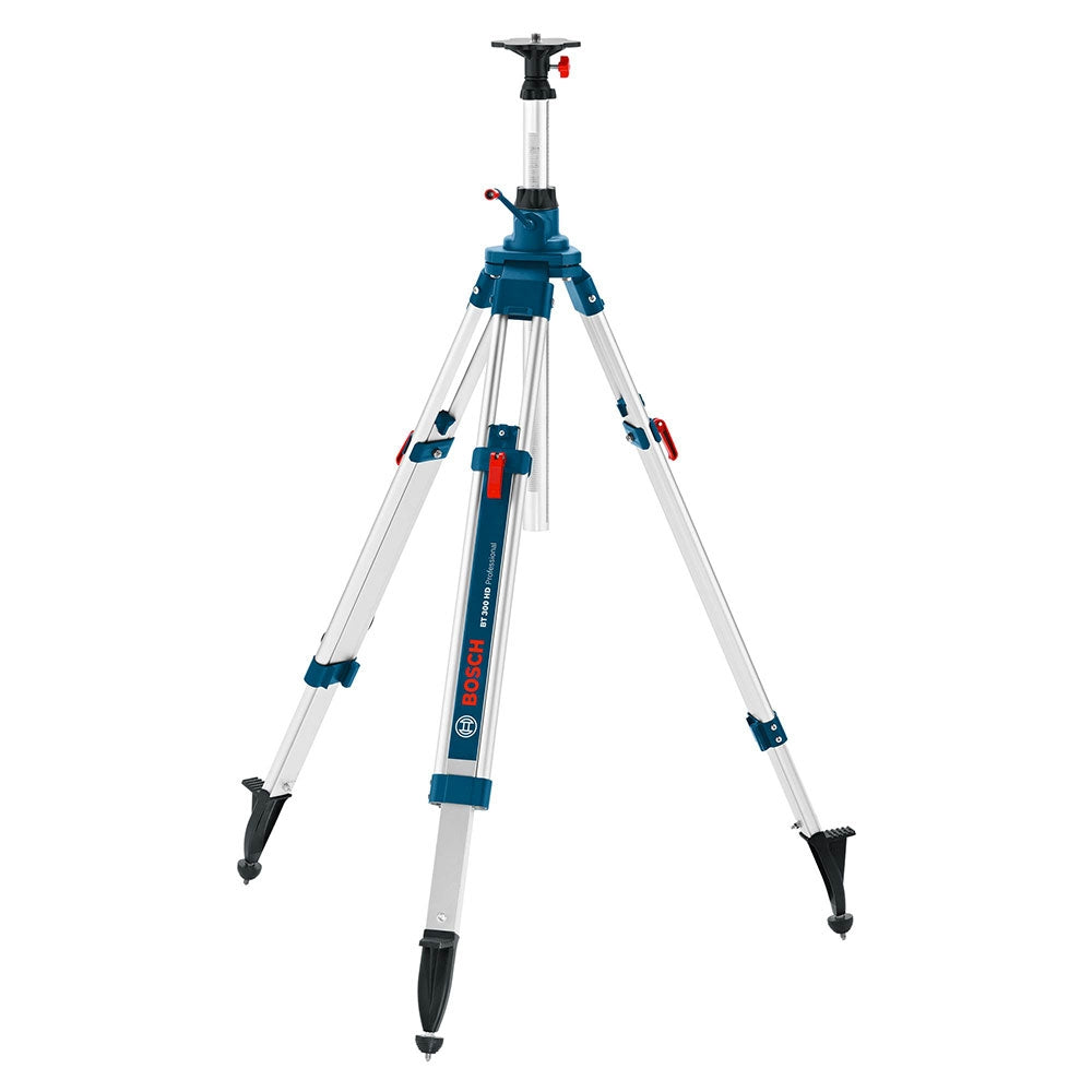 Livella laser rotante Bosch GRL 500 HV + LR 50, completa di treppiede e asta metrica - Image 4