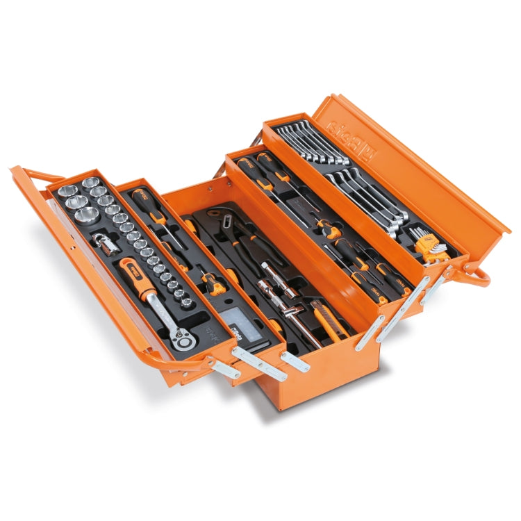 Beta BW 2120L-E/T91 - cassetta in lamiera con assortimento 91 utensili