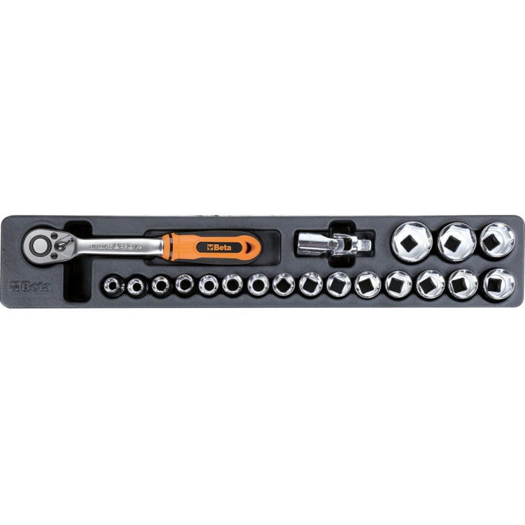 Beta BW 2120L-E/T91 - cassetta in lamiera con assortimento 91 utensili - Image 3