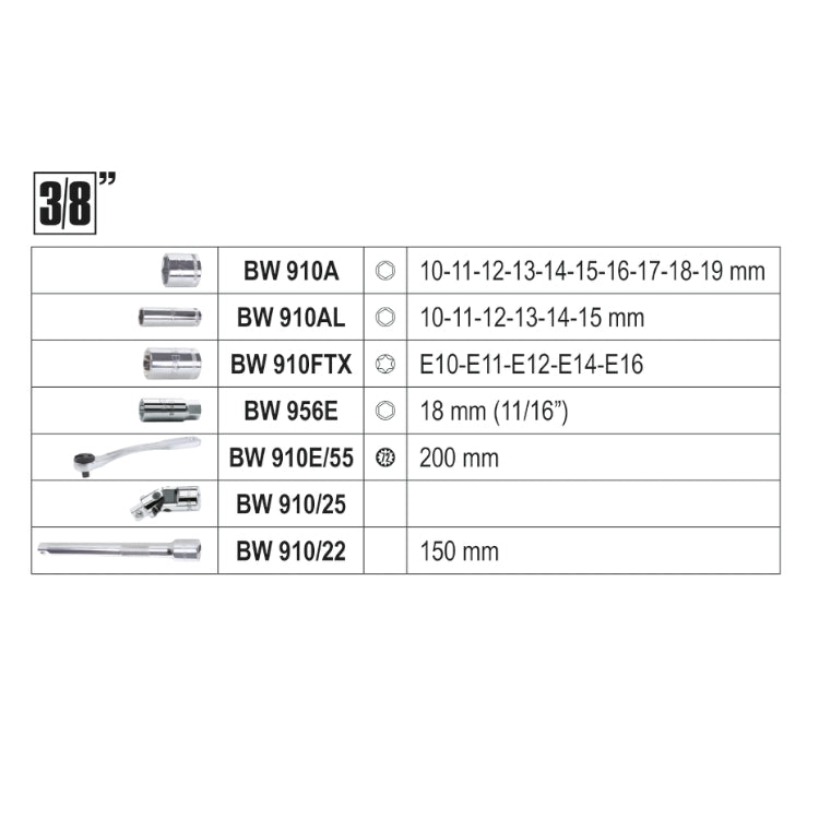 Beta BW 903E/C170 - Cassetta porta attrezzi con assortimento 170 utensili - Image 3