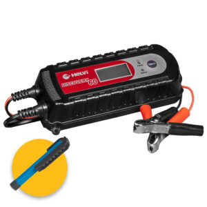 Helvi Discovery 60 - Caricabatterie mantenitore elettronico 6/12V fino a 60 Ah