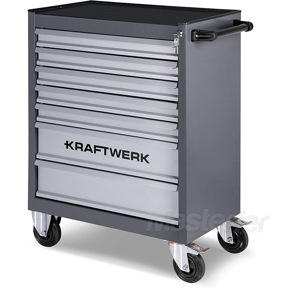 Kraftwerk B107 - Carrello porta attrezzi da officina 7 cassetti, vuoto - Image 3