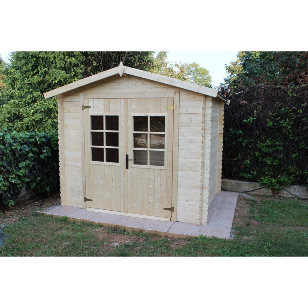 Losa Legnami Viola - Casetta in legno da giardino, 246x300 cm - Image 5