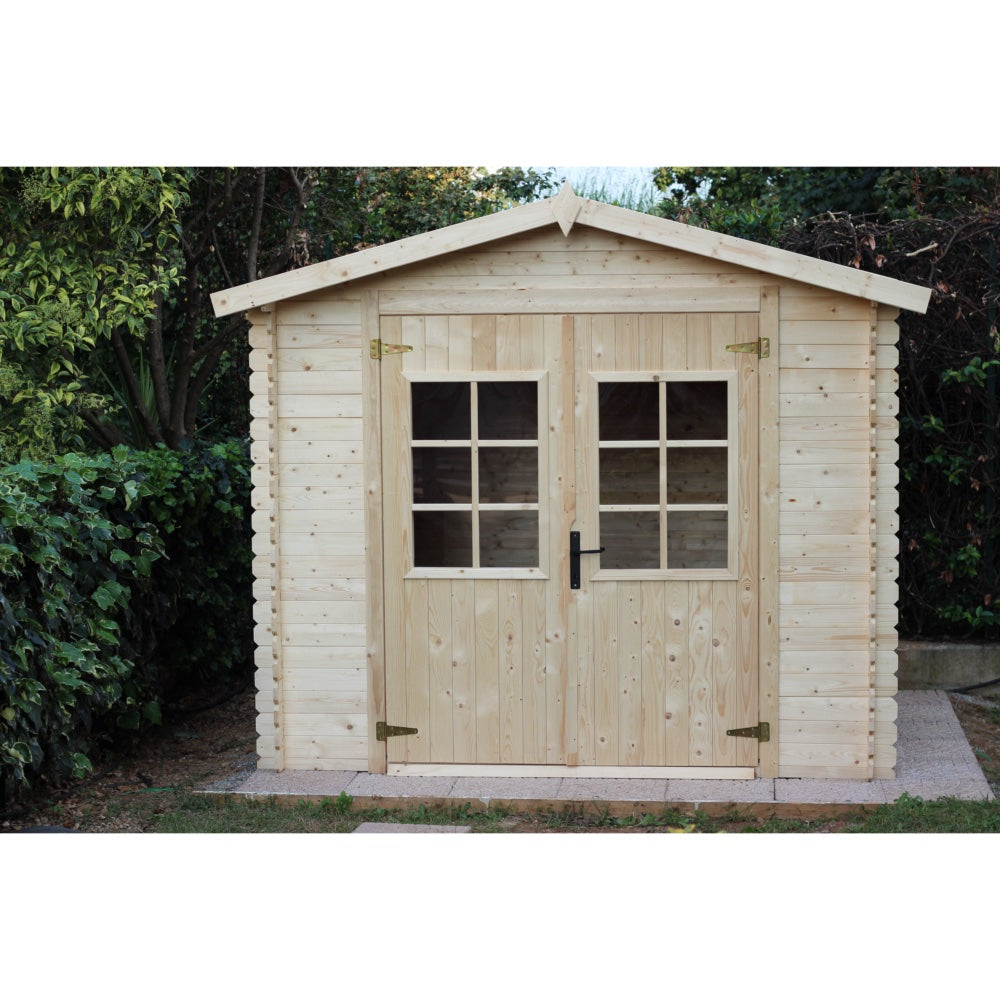 Losa Legnami Viola - Casetta in legno da giardino, 246x300 cm - Image 4