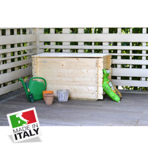 Alce Giunone - cassapanca in legno 98x60xh54 cm
